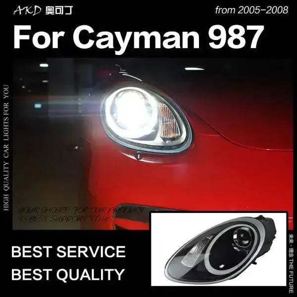 Porsche Cayman 987 Headlights 2005-2008 Boxter LED