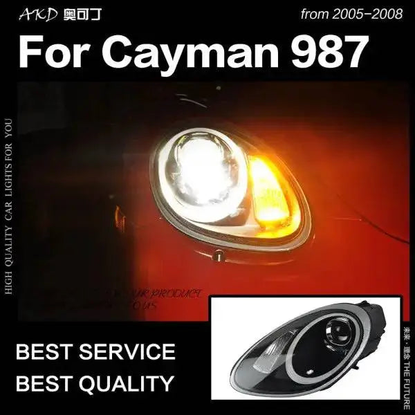 Porsche Cayman 987 Headlights 2005-2008 Boxter LED