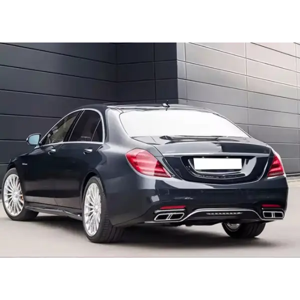 Pp Body Kit for Mb S-Class W222 Upgrade S65 Amg Bumper Auto Parts Front Bumper Rear Bumper Side Skirts and Exhaust Tips