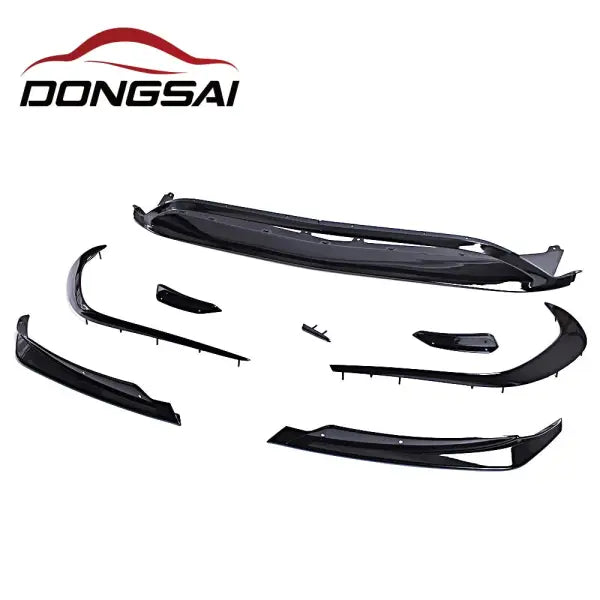 PP Material Front Bumper Lip Chin Spoiler Winglet Splitter for Mercedes Benz a Class W176 A45 AMG 2012+