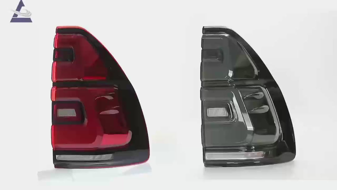 Toyota Prado Tail Lights 2010-2019 Prado LC150 LED Tail lamp light DRL Signal Brake Reverse