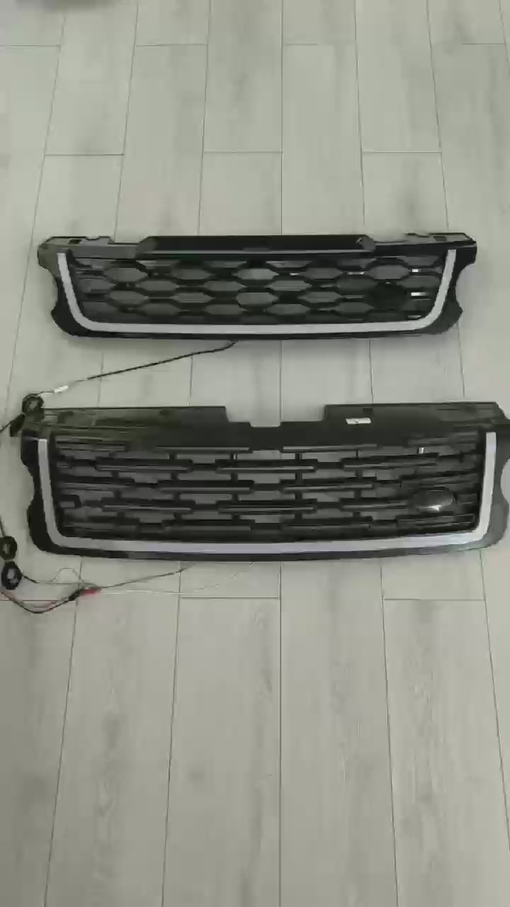 LAND ROVER RANGE ROVER SPORST 2014-2017 FRONT BUMPER SHOW LED GRILL