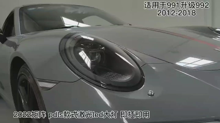 Car Craft Compatible With Porsche 991 2012-2018 Car Front Upgraded To 992 2023 Head Light Lamp Xenon Headlight Retrofit Upgrade Modified Led Drl Hid CC-7949