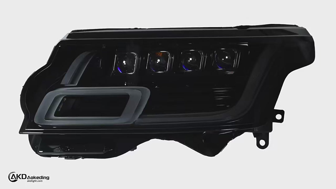 Car Craft Compatible With Land Range Rover Vogue L405 2013-2017 Car Front Upgraded Head Light Lamp Xenon Headlight Retrofit Upgrade Modified Led Drl Hid 2022 Style