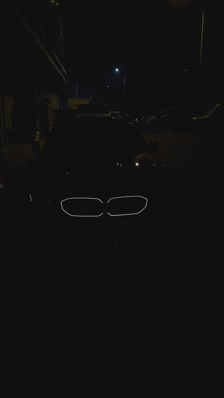 Car Craft Compatible With Bmw 3 Series G20 Lci 2023-2025 Car Front Upgraded Head Light Lamp Xenon Headlight Retrofit Upgrade Modified Led Drl Hid Snake Style With Yelllow Drl