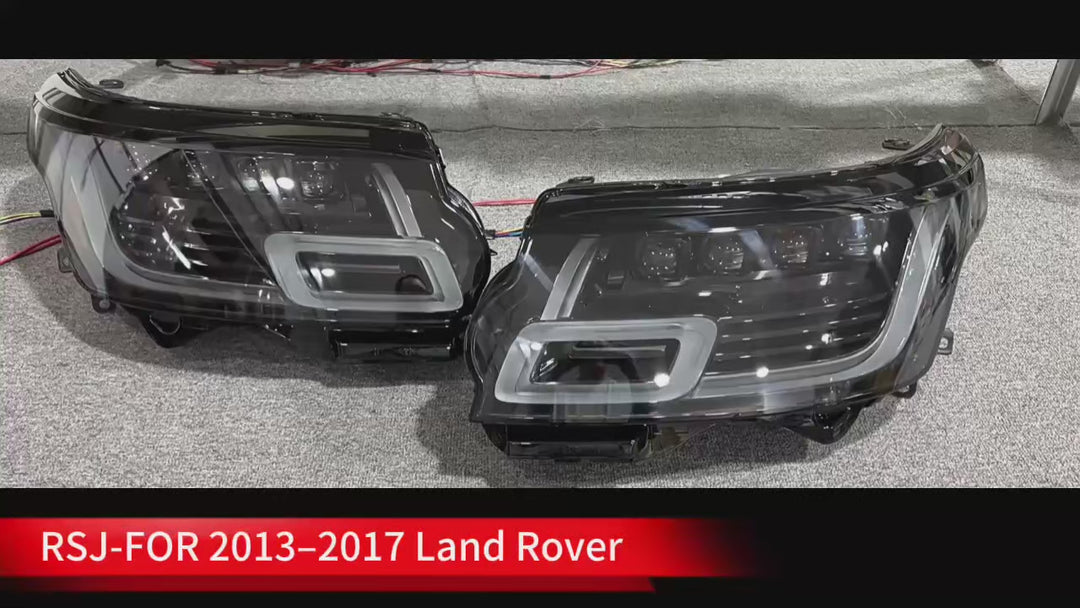 Car Craft Compatible With Land Range Rover Vogue L405 2013-2017 Car Front Upgraded Head Light Lamp Xenon Headlight Retrofit Upgrade Modified Led Drl Hid 2022 Style