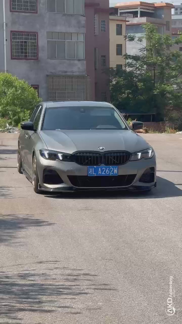 Car Craft Compatible With Bmw 3 Series G20 2019-2022 Car Front Upgraded Head Light Lamp Xenon Headlight Retrofit Upgrade Modified Led Drl Hid Snake Style With Yelllow Drl