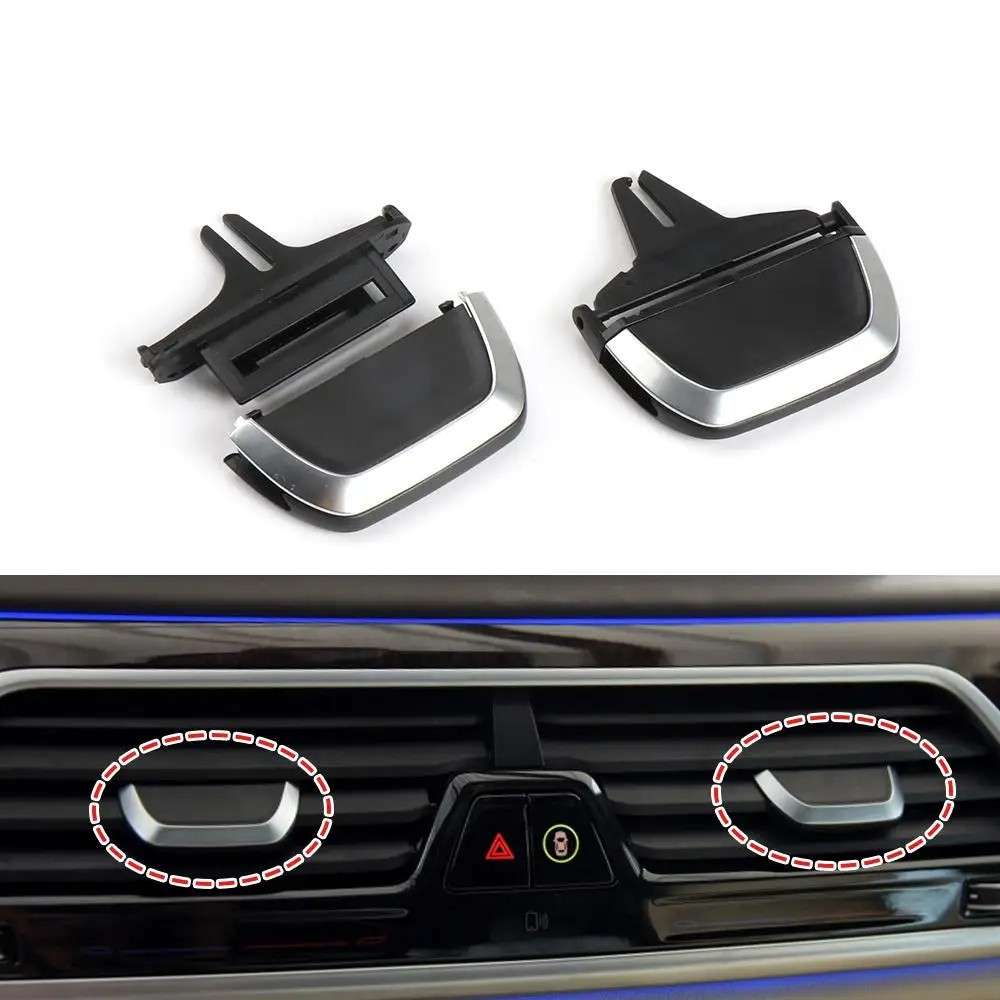 Car Craft Compatible With Bmw 7 Series G11 G12 2016-2021 Ac Air Vent Grill Slider Trim Middle Centre 64227946263 64227946264 - CAR CRAFT INDIA
