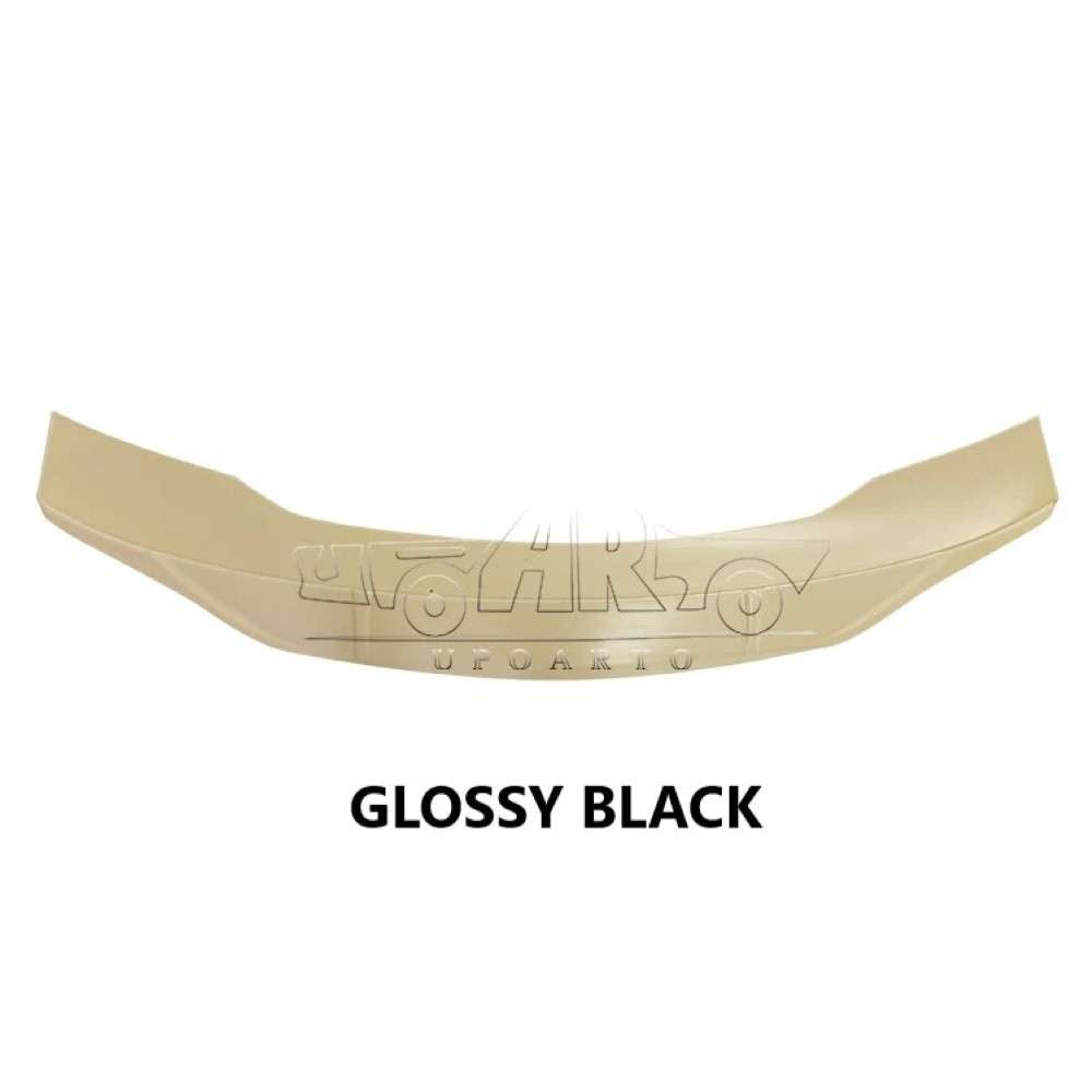 Car Craft Compatible With Audi A3 2014-2020 Rear Trunk Wing Boot Spoiler Lip Splitter Skirt R Style Ar-audi-039 Glossy Black - CAR CRAFT INDIA