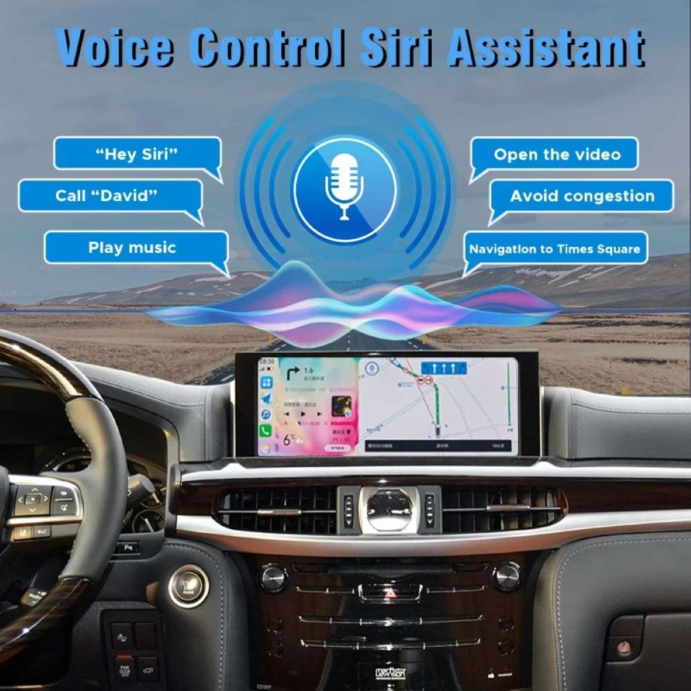 Car Craft Compatible With Lexus Lx570 2016-2024 Android Multimedia Infotainment Touchscreen Dvd Player Wireless Carplay Android Auto 8gb +128gb 12.3 Inch - CAR CRAFT INDIA