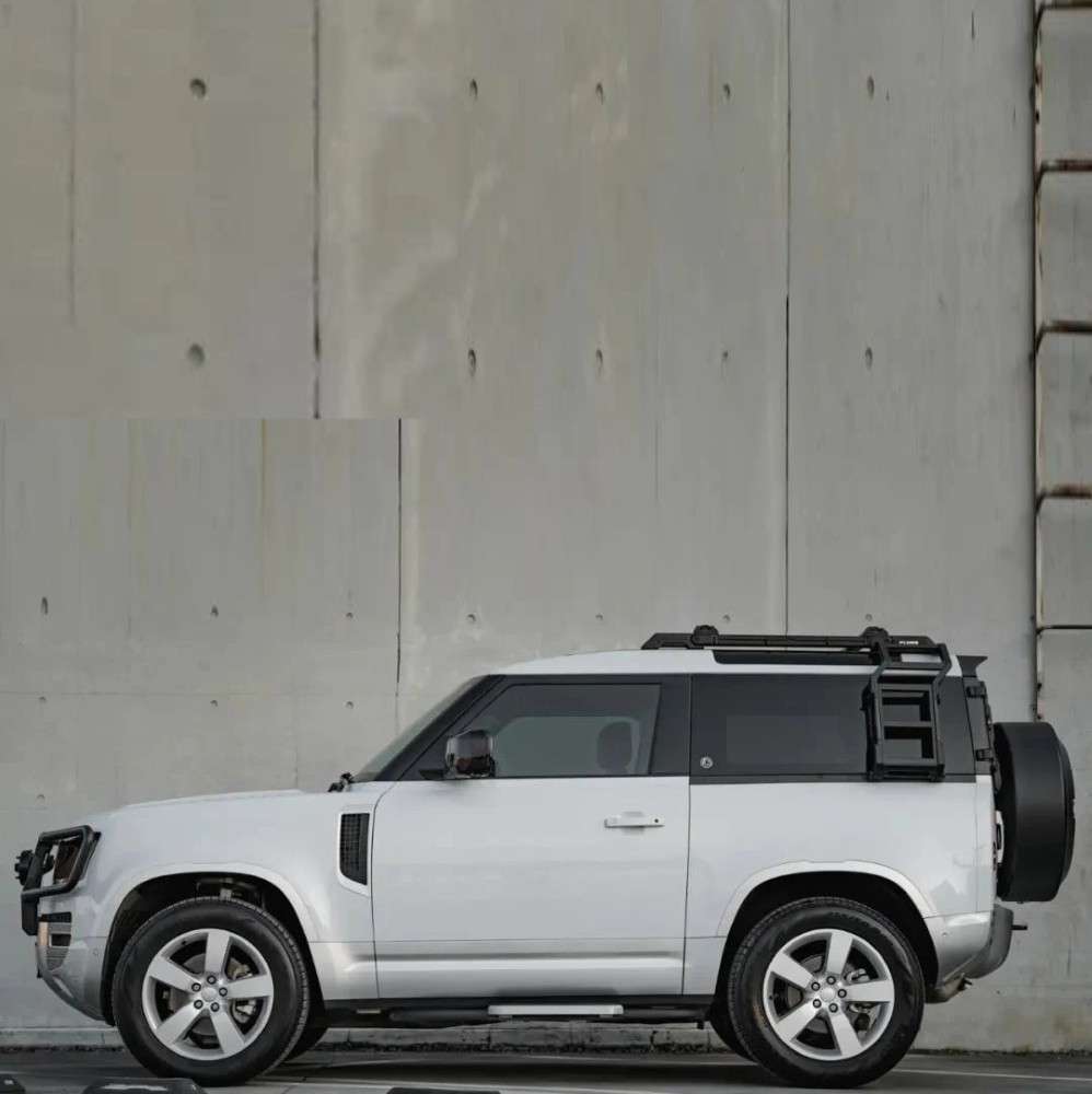 Car Craft Compatible With Range Land Rover Defender 2020-2025 90 Plumb M-one Adjustable Slimline Roof Rail Rack Plumb-015 - CAR CRAFT INDIA