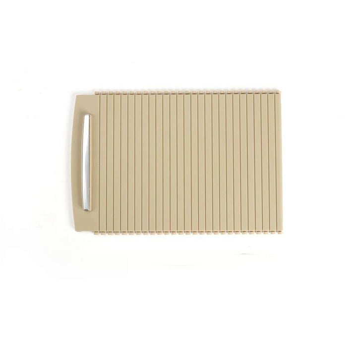 Car Craft Compatible With Bmw 3 Series E92 E93 M3 Car Console Storage Cup Drink Holder Tray Cover Rear Sliding Shutters Roller Blind Cover 51166963915-1 Beige - CAR CRAFT INDIA
