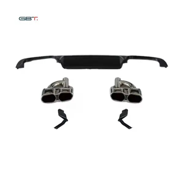 Quality Rear Bumper Plate Exhaust Pipe Suitable for 2008-2012 Mercedes Benz S Class S65 Model