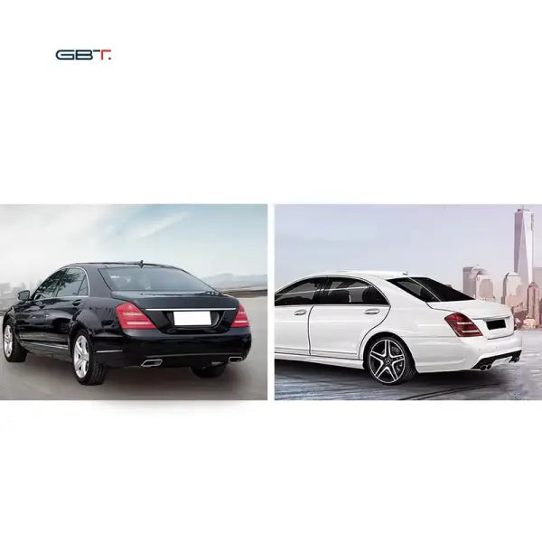 Quality Rear Bumper Plate Exhaust Pipe Suitable for 2008-2012 Mercedes Benz S Class S65 Model