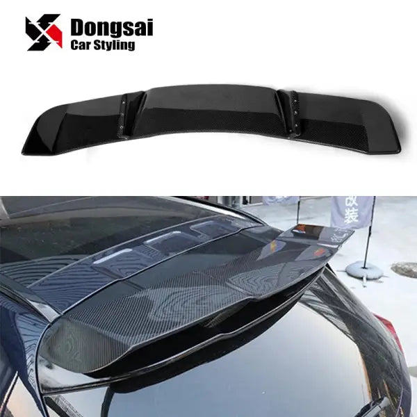 R Style Carbon Fiber Rear Trunk Tail Wing Lip Roof Spoiler for Mercedes Benz a Class W176 A45 AMG 2012+