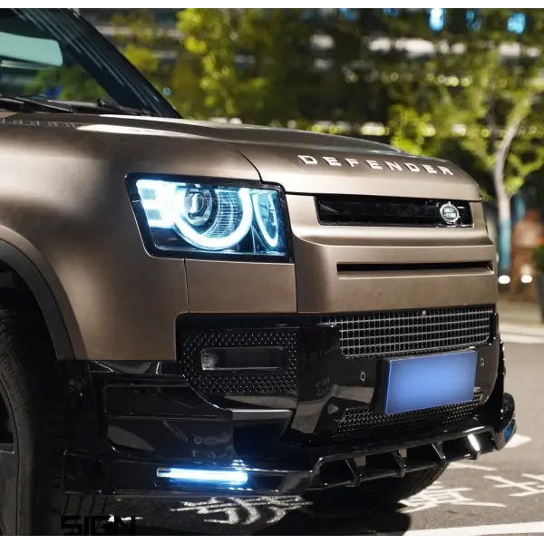 RANGE LAND ROVER DEFENDER 2019 + ROCK LED STYLE FRONT