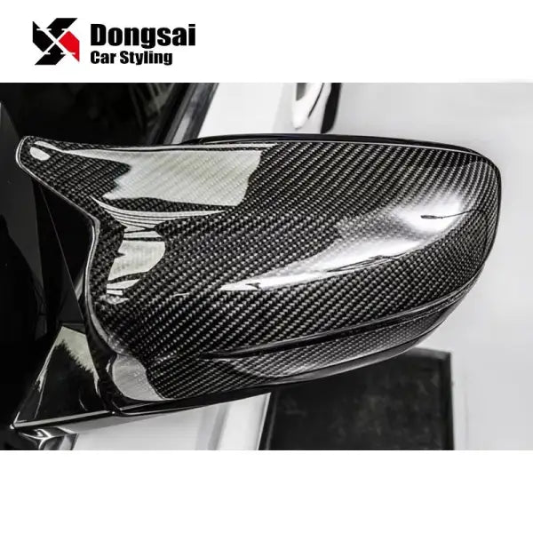 Carbon Side Door Rear View M Look Wing Mirror Covers Caps for BMW 5 Series G30 520I 530I 540I 2017+