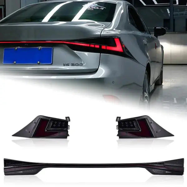 Car Rear Lamp for Lexus IS250 LED Tail Light 2013-2021 IS300 Taillights IS350 DRL Signal Brake Reverse Automotiv