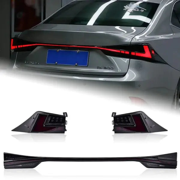 Car Rear Lamp for Lexus IS250 LED Tail Light 2013-2021 IS300 Taillights IS350 DRL Signal Brake Reverse Automotiv