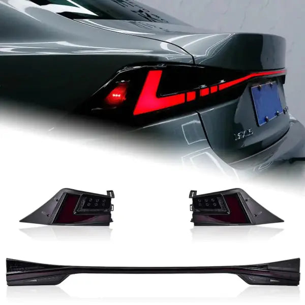 Car Rear Lamp for Lexus IS250 LED Tail Light 2013-2021 IS300 Taillights IS350 DRL Signal Brake Reverse Automotiv