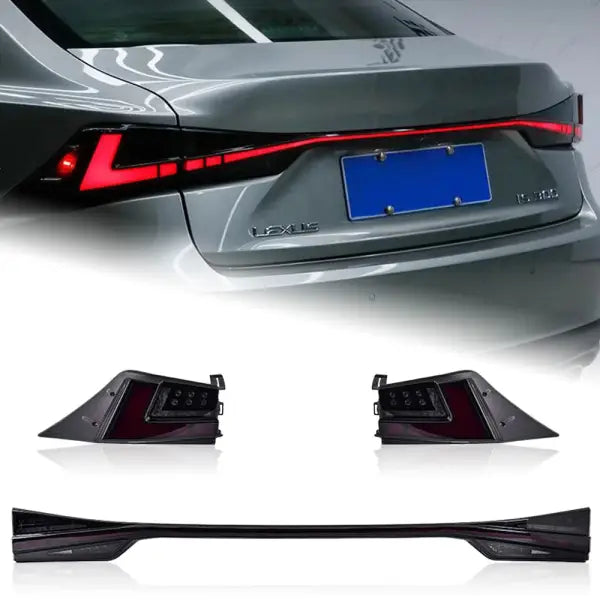 Car Rear Lamp for Lexus IS250 LED Tail Light 2013-2021 IS300 Taillights IS350 DRL Signal Brake Reverse Automotiv