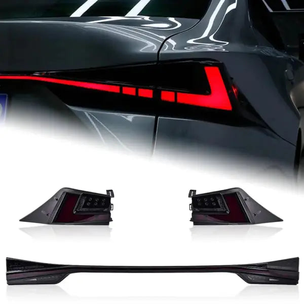 Car Rear Lamp for Lexus IS250 LED Tail Light 2013-2021 IS300 Taillights IS350 DRL Signal Brake Reverse Automotiv