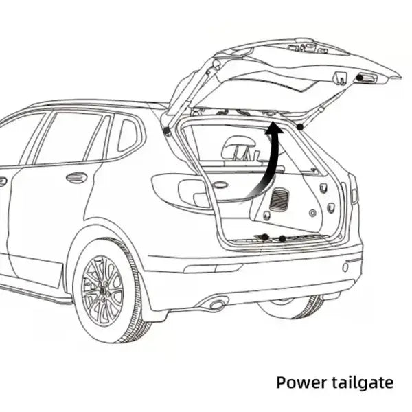 Car Rear Trunk Electric Tailgate Foot Sensor Optional for