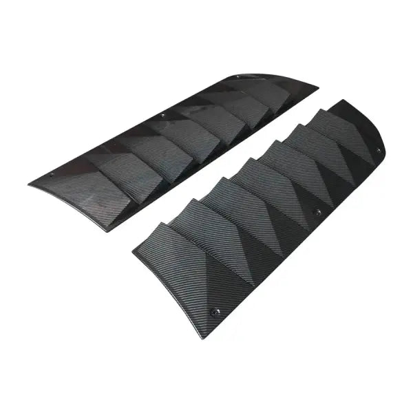 Rear Window Louvers Sunshade Plate for Ford Mustang 2015-2023 Roadblock Sports Style PP Material Auto External Parts Body Kit