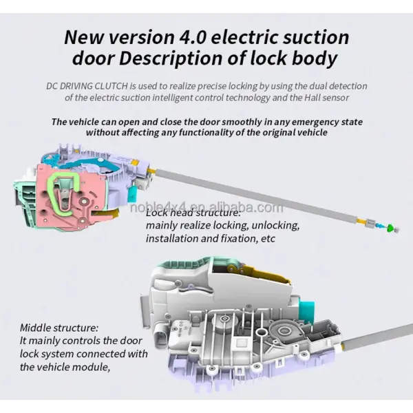 Refit Auto Parts Car Doors Auto Electric Suction Door Lock Actuator for Mercedes C-CLASS W205 GLC X253 Soft Close Door Lock