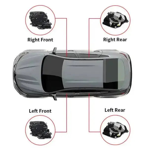 Repair Auto Parts OE 51217281949 with Left Front Door Lock