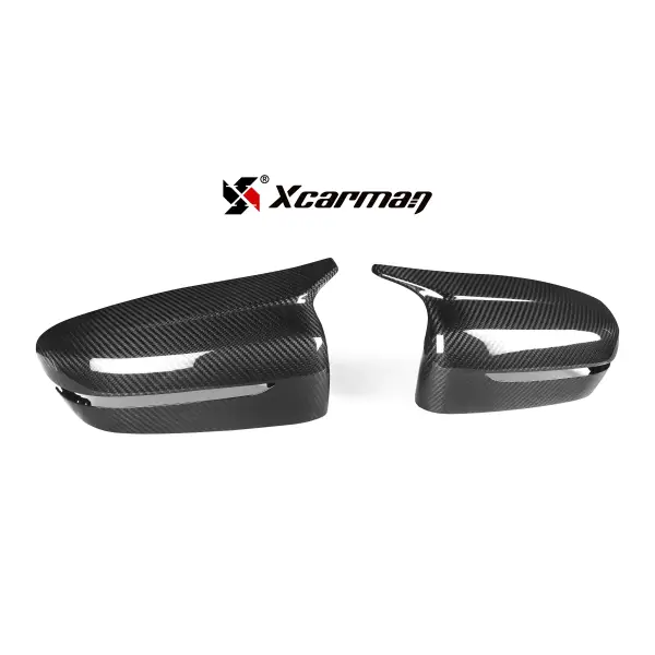 RHD Full Carbon Fiber Side Door Rear View M Look Wing Mirror Covers Caps for BMW 3 Series G20 320I 325I 335I 2020+