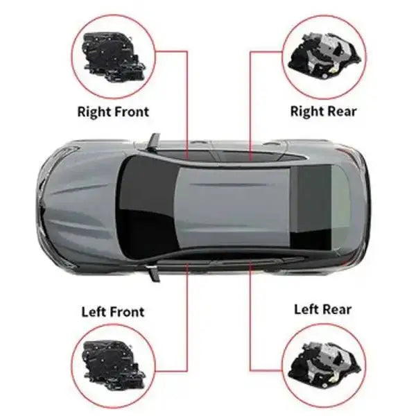 Right Rudder Door Lock Mechanism Actuator for BMW 2 7