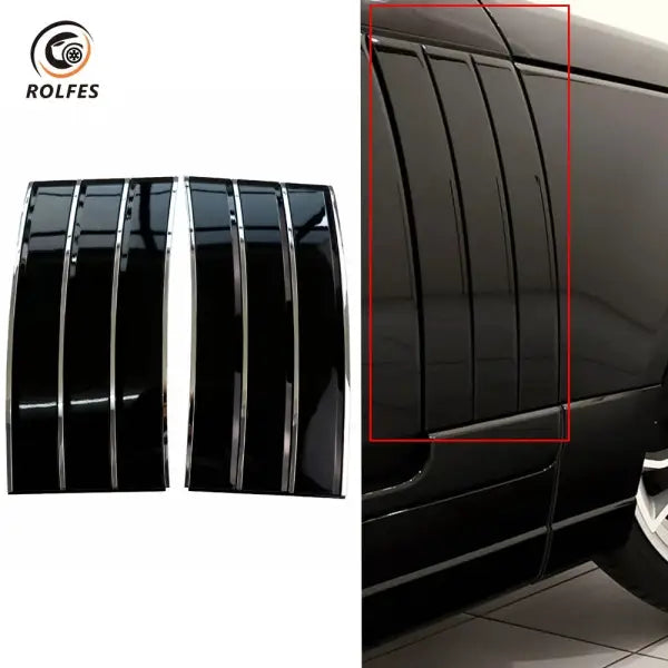 ROLFES for Land Rover Range Rover Vogue L405 2013-2022 ABS Chrome Car Side Door Fender Air Vents Outer Trim Decorative Sticker