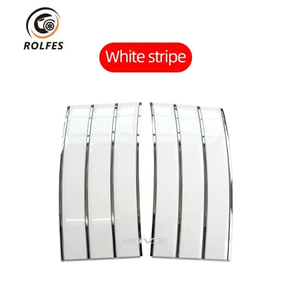 ROLFES for Land Rover Range Rover Vogue L405 2013-2022 ABS Chrome Car Side Door Fender Air Vents Outer Trim Decorative Sticker