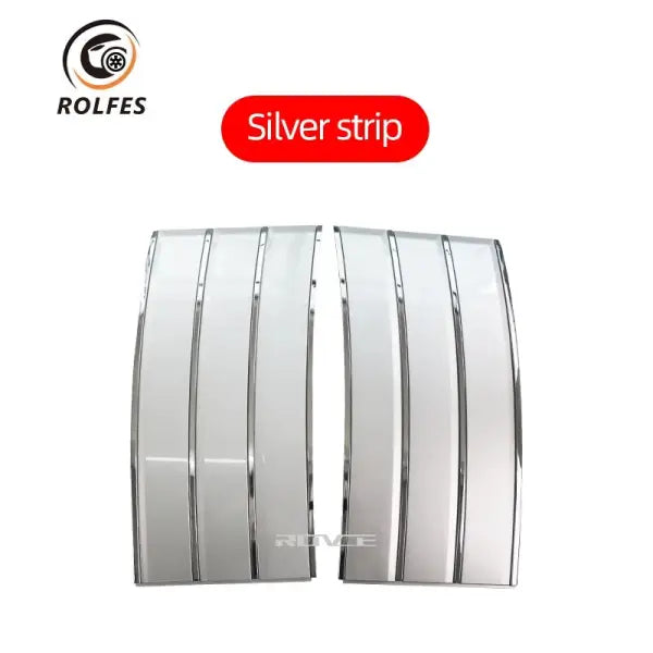 ROLFES for Land Rover Range Rover Vogue L405 2013-2022 ABS Chrome Car Side Door Fender Air Vents Outer Trim Decorative Sticker