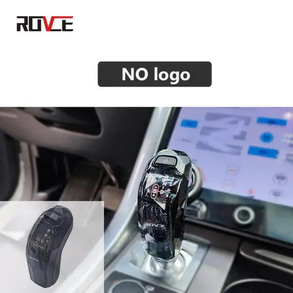 ROVCE Crystal Gear Shift Knob Shifter Lever for Land Rover Range Rover Sport/Evoque/Discovery/Jaguar XEL 2014-2022 Shift Handle