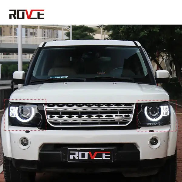 ROVCE LED Headlight Assembly Upgrade Defender Design Dynamic Lamp /3 2010-2016 DRL Turn Signal Lights