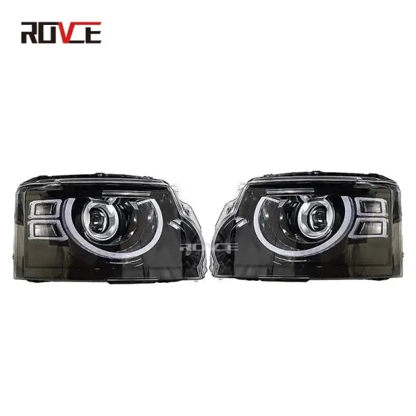 ROVCE LED Headlight Assembly Upgrade Defender Design Dynamic Lamp /3 2010-2016 DRL Turn Signal Lights