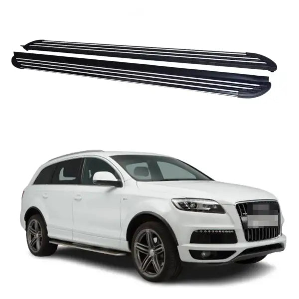 Running Boards Fits for Audi Q7 2006-2015 Side Steps 2PCS Bar Pedals Step Bars