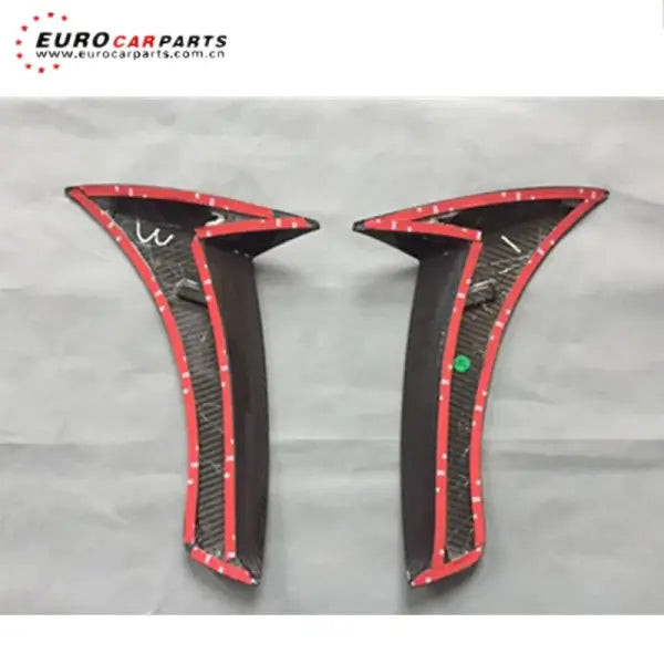 S Class W222 Carbon Finber Fender Addon Fit for S63 S65 Reproduced B Style Carbon Fiber Fender Vents for S63 S65 after 2014 Year