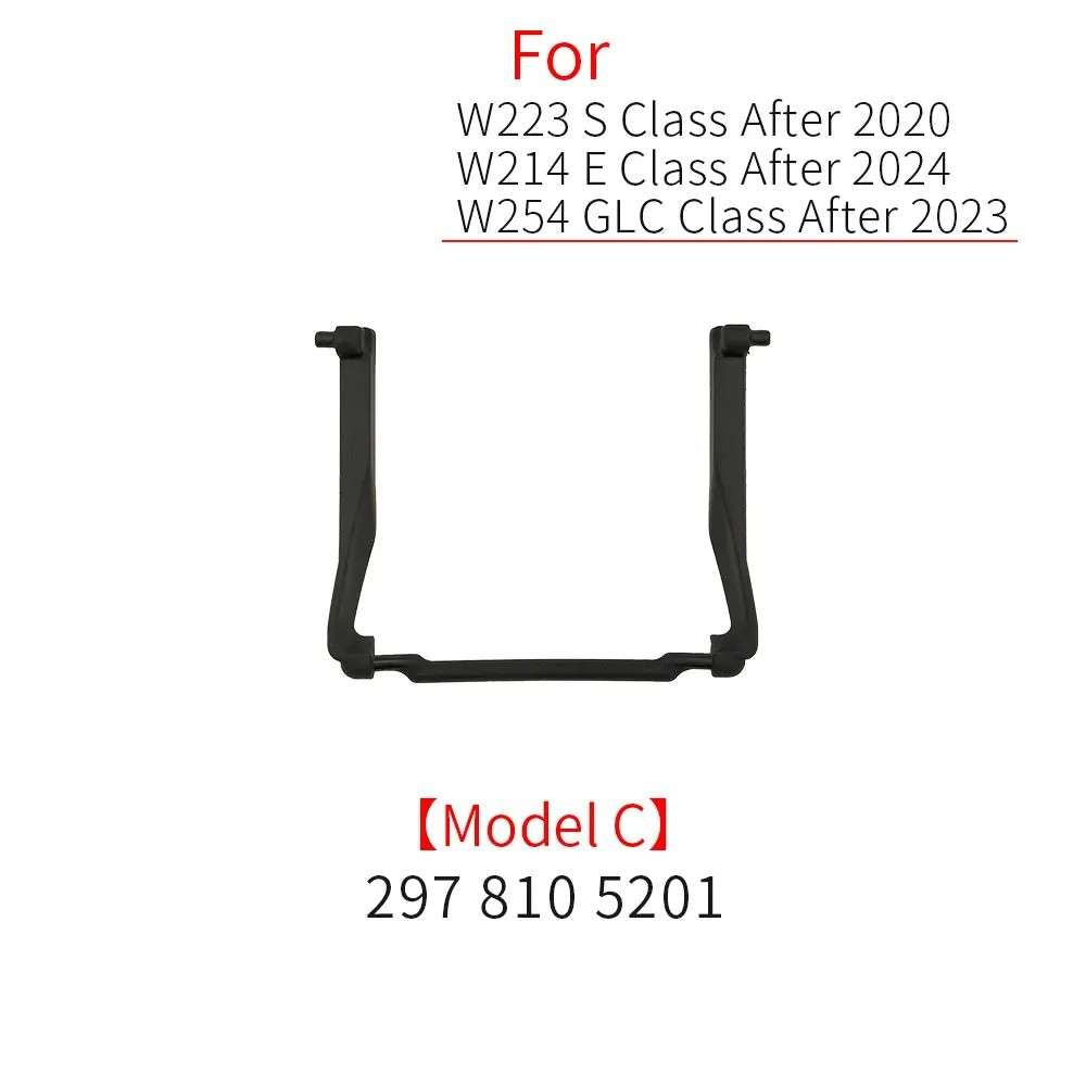 Car Craft Compatible With Mercedes Benz S Class W223 2020-2025 E Class W214 2024+ Glc W254 X254 2024+ Rear Center Console Water Cup Drink Holder Buckle Clip 2238130300-3 Model C CC-8471 - CAR CRAFT INDIA