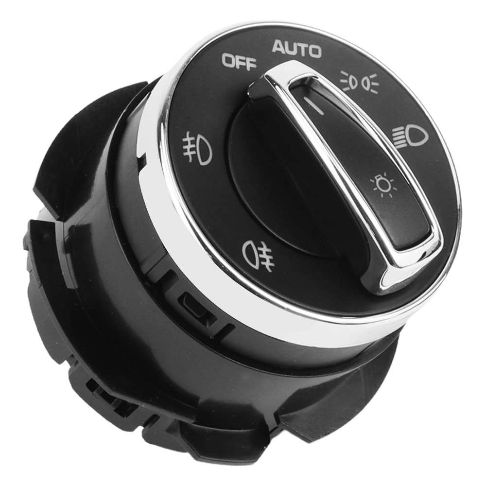 Car Craft Compatible With Porsche Cayenne 2011-2018 Macan 2014-2018 Headlamp Headlight Fog Light Lamp Switch Knob Assembly 95861353305 - CAR CRAFT INDIA
