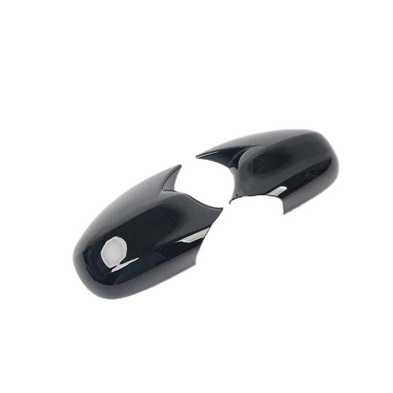 Car Craft Compatible With Bmw 3 Series E90 Lci 2008-2011 Side Rear View Case Wing Cap Shell Housing Mirror Covers 3m Tape Pasting Style Ar-mr-021 Glossy Black CC-8072 - CAR CRAFT INDIA
