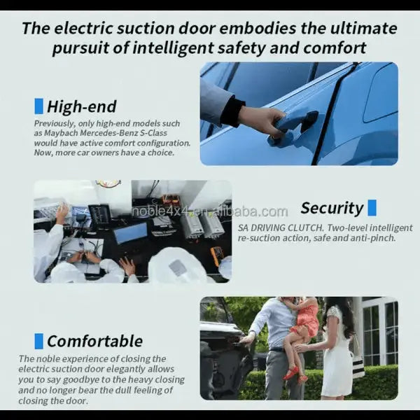 Soft Close Latch Actuator Electric Suction Car Door Lock