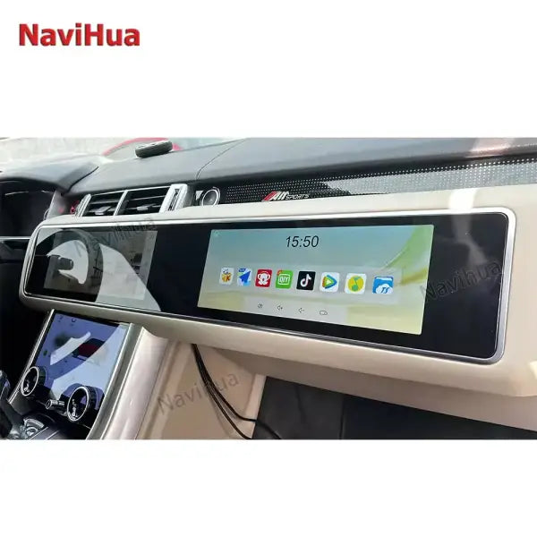 for Sport Vogue L494 L405 12.3 Inch Dual Screen Auto Head Unit 2013--17 Multimedia Android Car Radio GPS Navigation