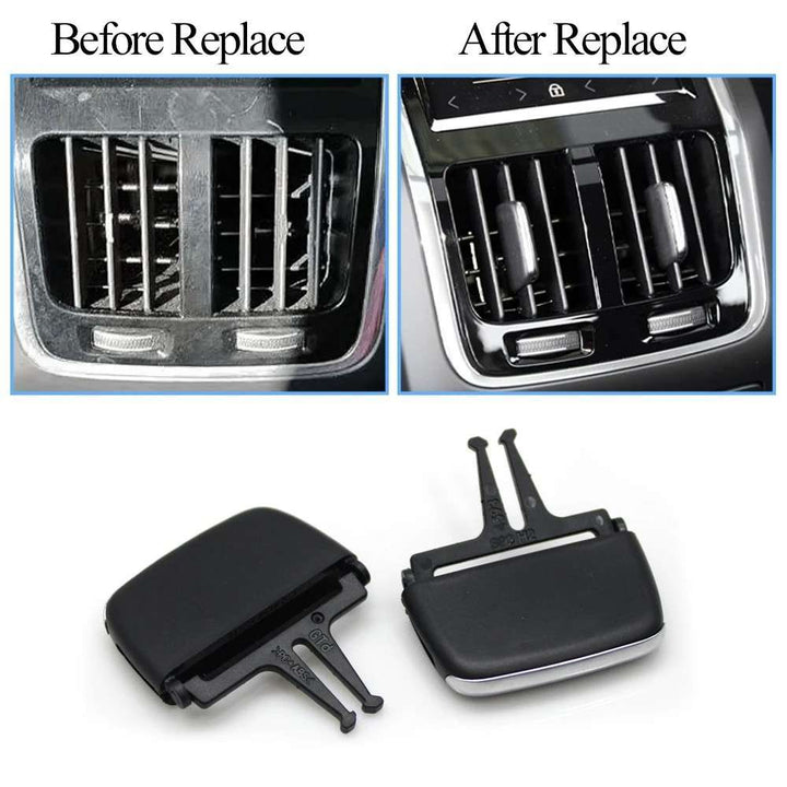 Car Craft Compatible With Volvo S90 S90l 2015-2026 Car Rear Air Conditioning Ac Vent Grille Outlet Slider Tab Clip Repair Kit Rear B 31365121 B CC-8114 - CAR CRAFT INDIA