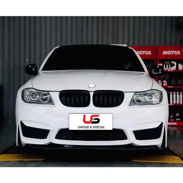 M4 Style Car Parts Car Bumpers PP Plastic Bodykit for Prelci BMW 3 Series E90 2005-2008 Upgrade M4