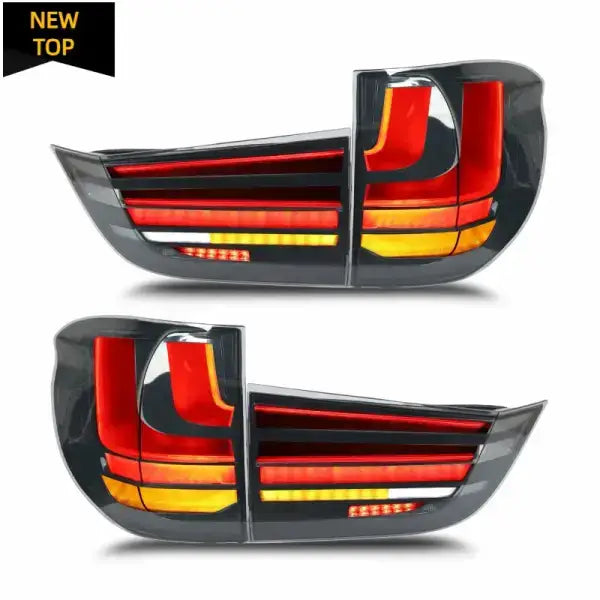 LCI Style LED Tail Lights Assembly Rear Lamps Smoked Lens for BMW X5 F15 X5M F85 2014 to 2018 LED Taillight