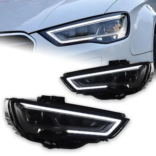 Car Styling Head Lamp for Audi A3 Headlights 2014-2016 A3 8V LED Headlight Projector Lens DRL Head Lamp