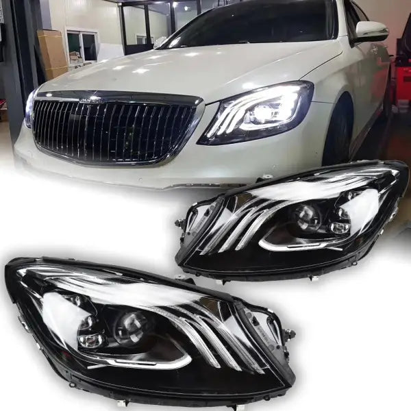 Car Styling Head Lamp for BENZ W222 Headlights 2014-2019 S350 S400 W223 LED Headlight Projector DRL Automotive
